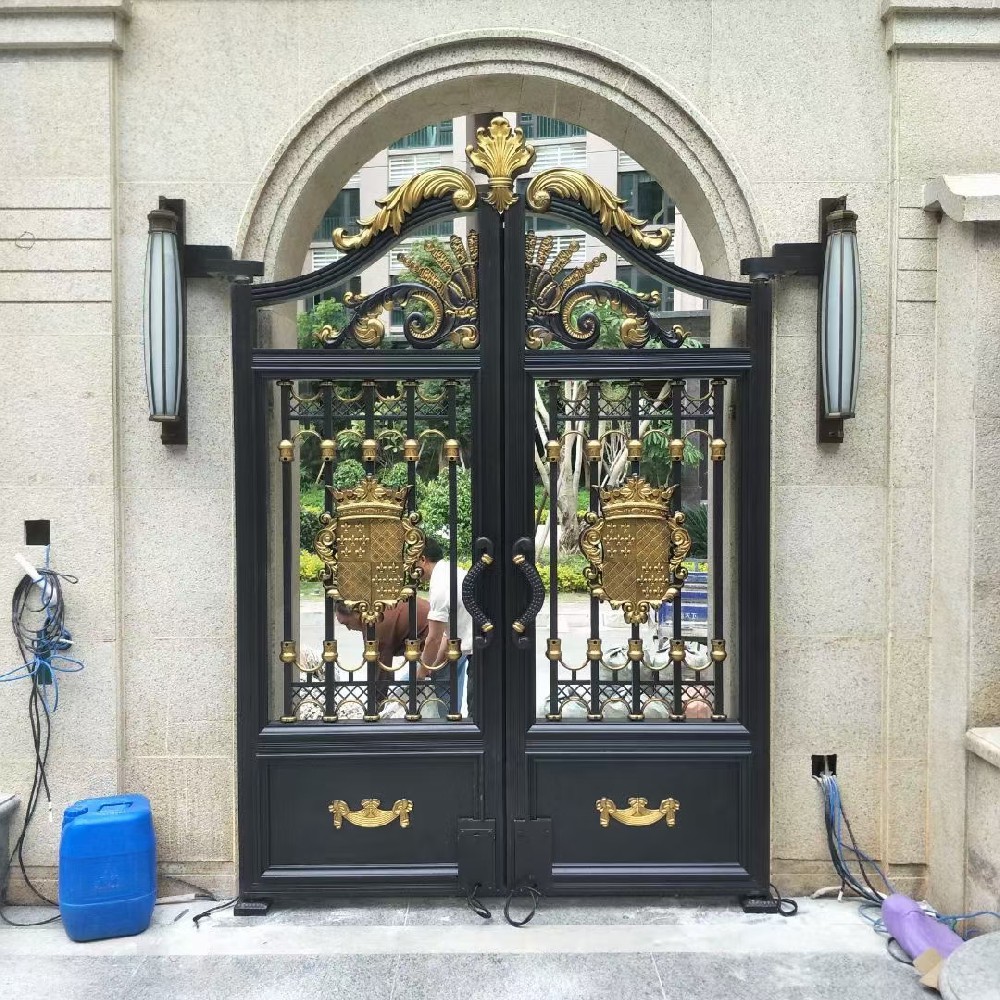 鋁藝電動門-PK8-168